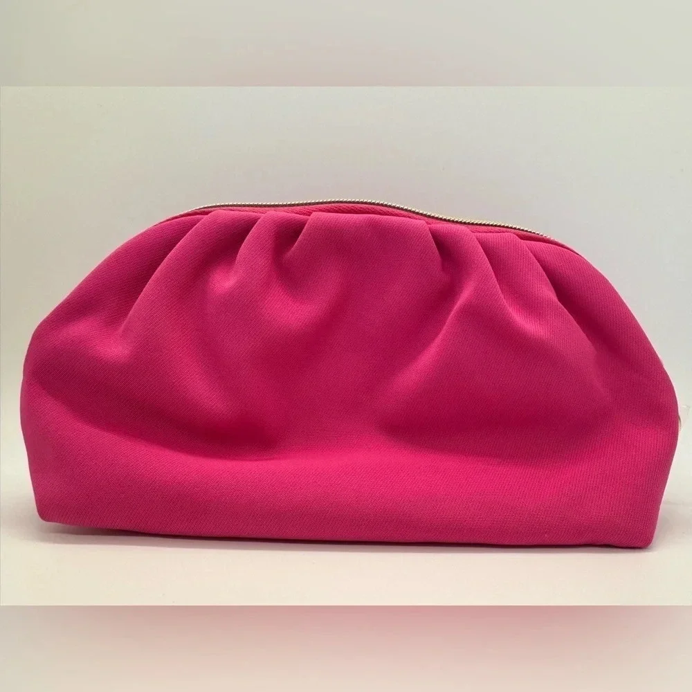 NWT Estée Lauder hot pink cosmetic bag